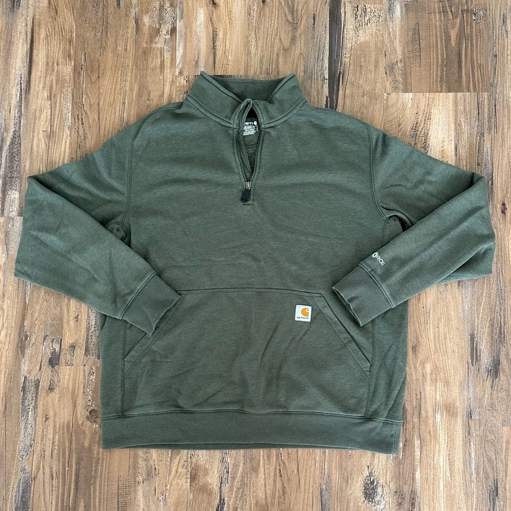 Men’s Carhartt Quarter Zip Pullover, XL